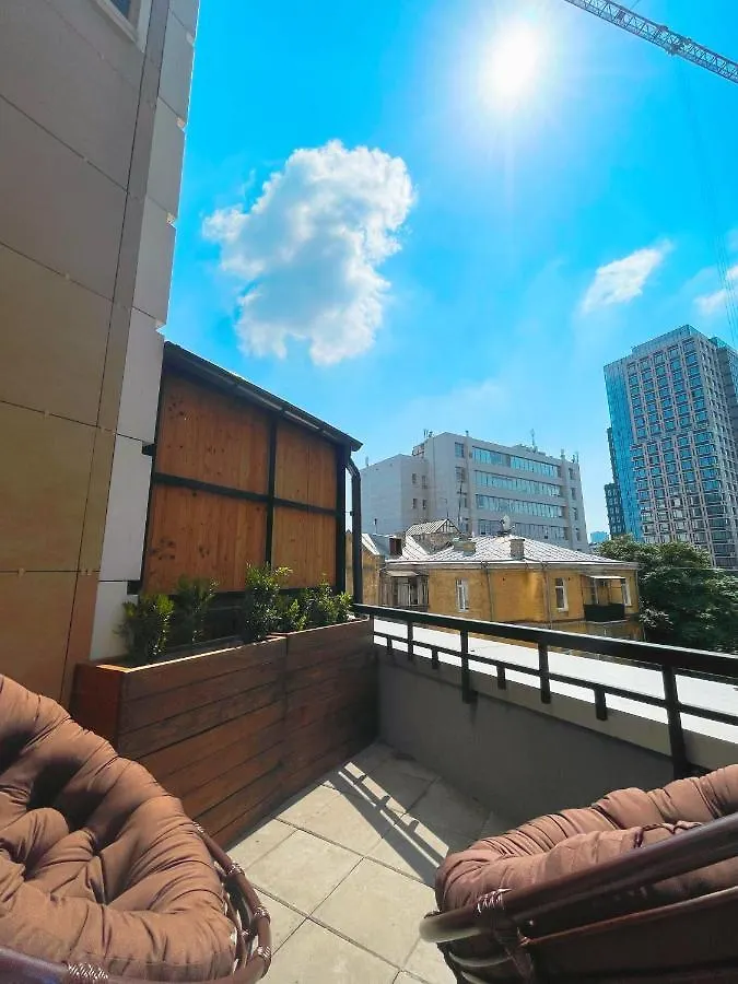 Apartmán Royal Tower Olimpiyska Kyjev