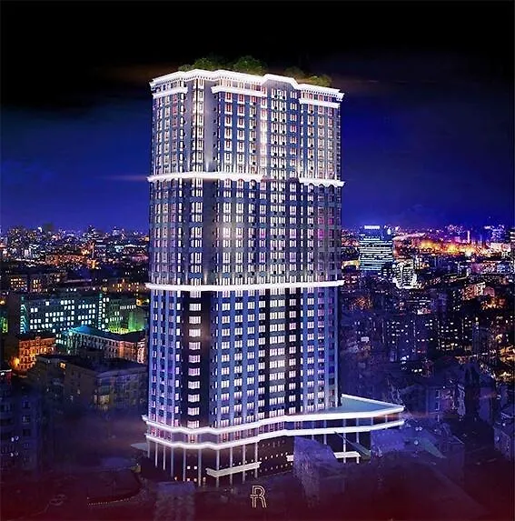 Apartmán Royal Tower Olimpiyska Kyjev Ukrajina