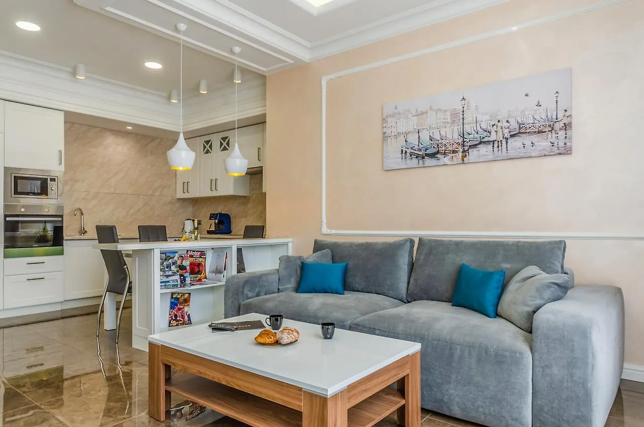 Apartmán Royal Tower Olimpiyska Kyjev 0*,  Ukrajina