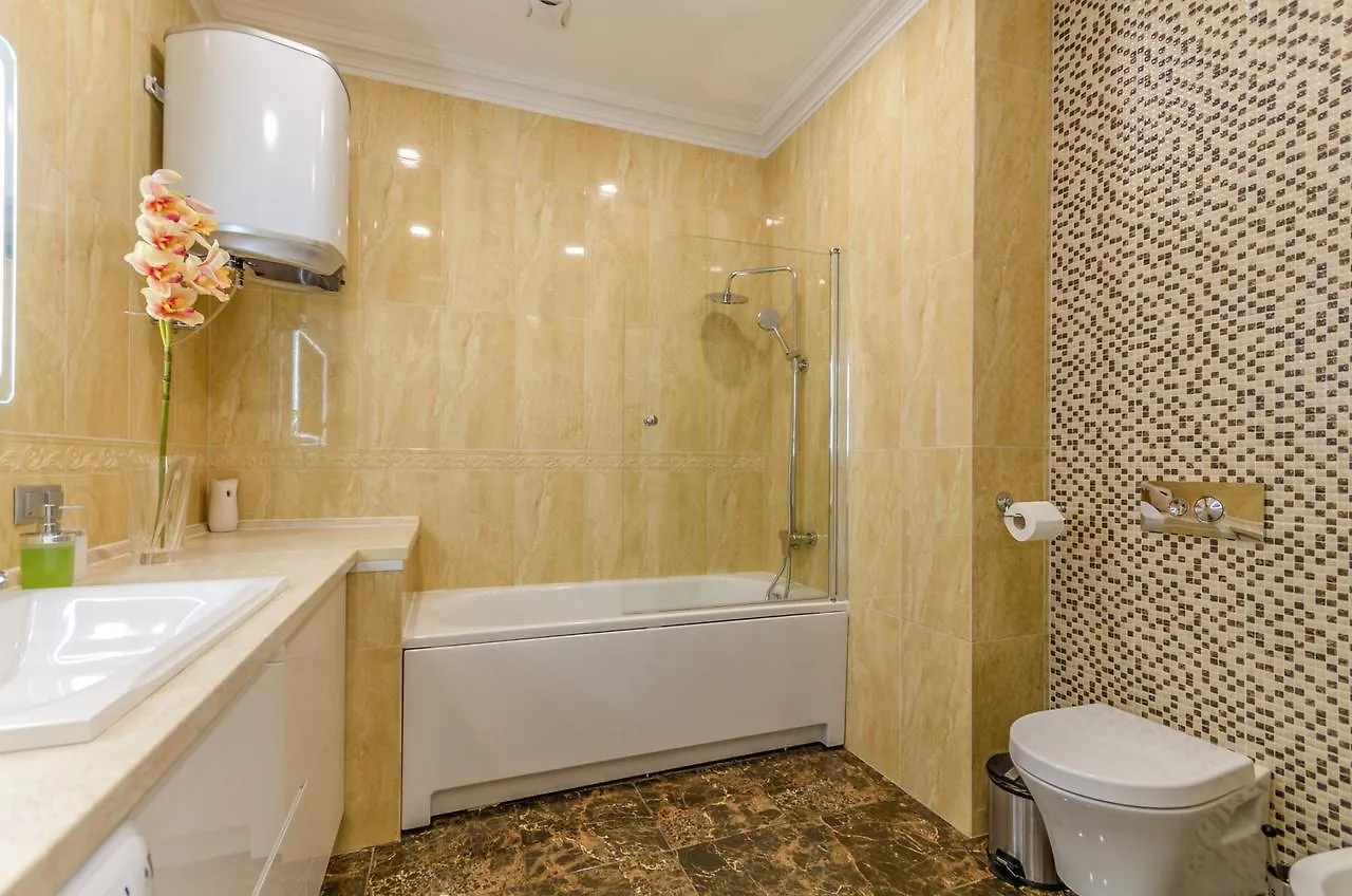 Apartmán Royal Tower Olimpiyska Kyjev Ukrajina